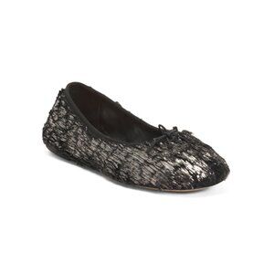 PROSPERINE Black #01 Made In Italy Ballerina Flats